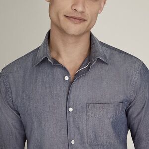 Japanese Selvedge Chambray Shirt - Brand New - NEVER WORN - Indigo